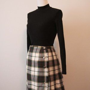 Vintage Wool Mini Skirt (Kilt)